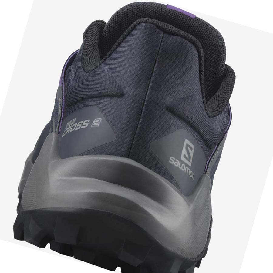 Salomon WILDCROSS 2 Trail Futócipő Női Lila | HU 2845JPQ